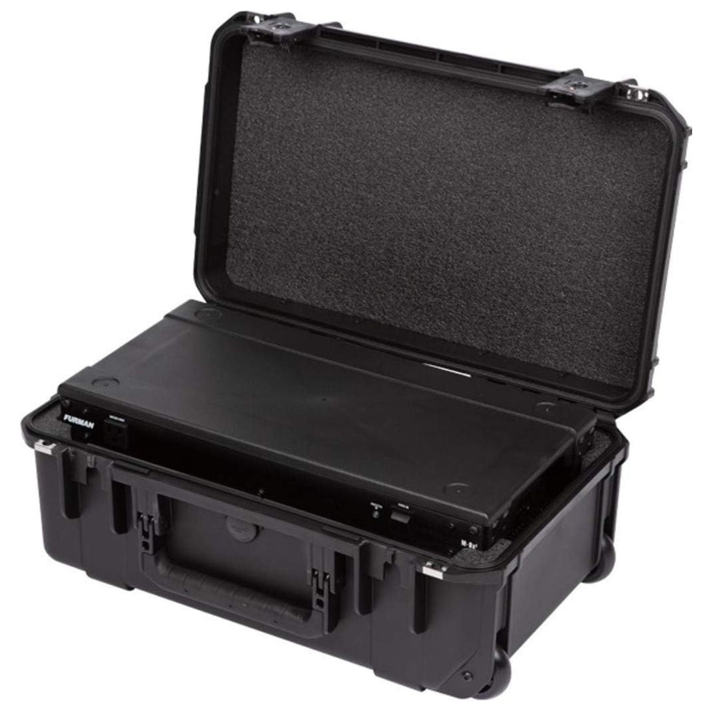 SKB iSeries 2U Shallow Fly Rack, Waterproof Polypropylene Hard Case, 9 Inch - 421598