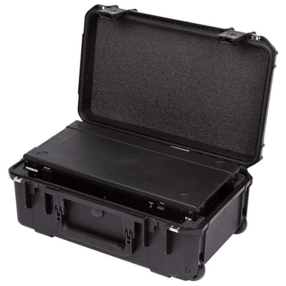 SKB iSeries 2U Shallow Fly Rack, Waterproof Polypropylene Hard Case, 9 Inch - 421598