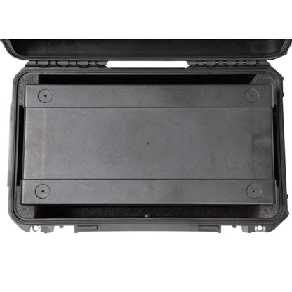 SKB iSeries 3U Shallow Fly Rack, Waterproof Polypropylene Hard Case (Open Box) - 425084