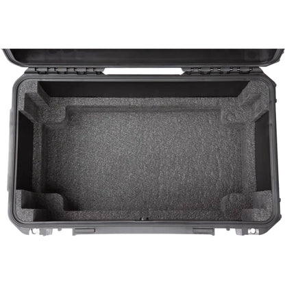 SKB iSeries 3U Shallow Fly Rack, Waterproof Polypropylene Hard Case, 9 Inch - 421599