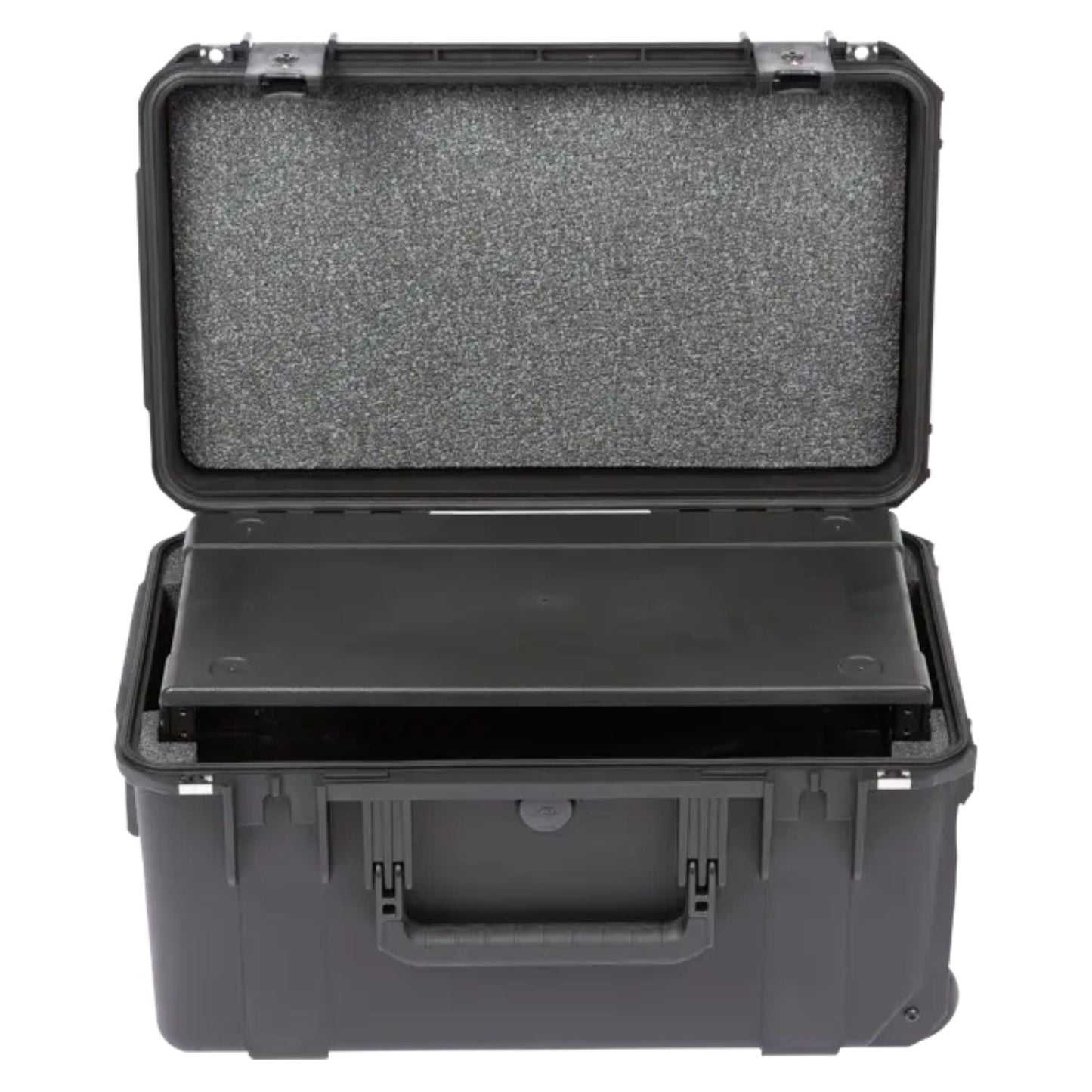SKB iSeries 3U Shallow Fly Rack, Waterproof Polypropylene Hard Case, 9 Inch - 421599