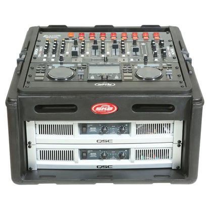 SKB Roto Rack/Mixer Console, 10U Slanted Rackmount on top, 4U Rackmount in Front - 422004