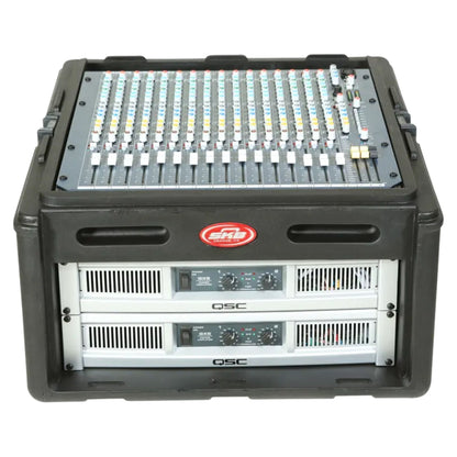 SKB Roto Rack/Mixer Console, 10U Slanted Rackmount on top, 4U Rackmount in Front - 422004