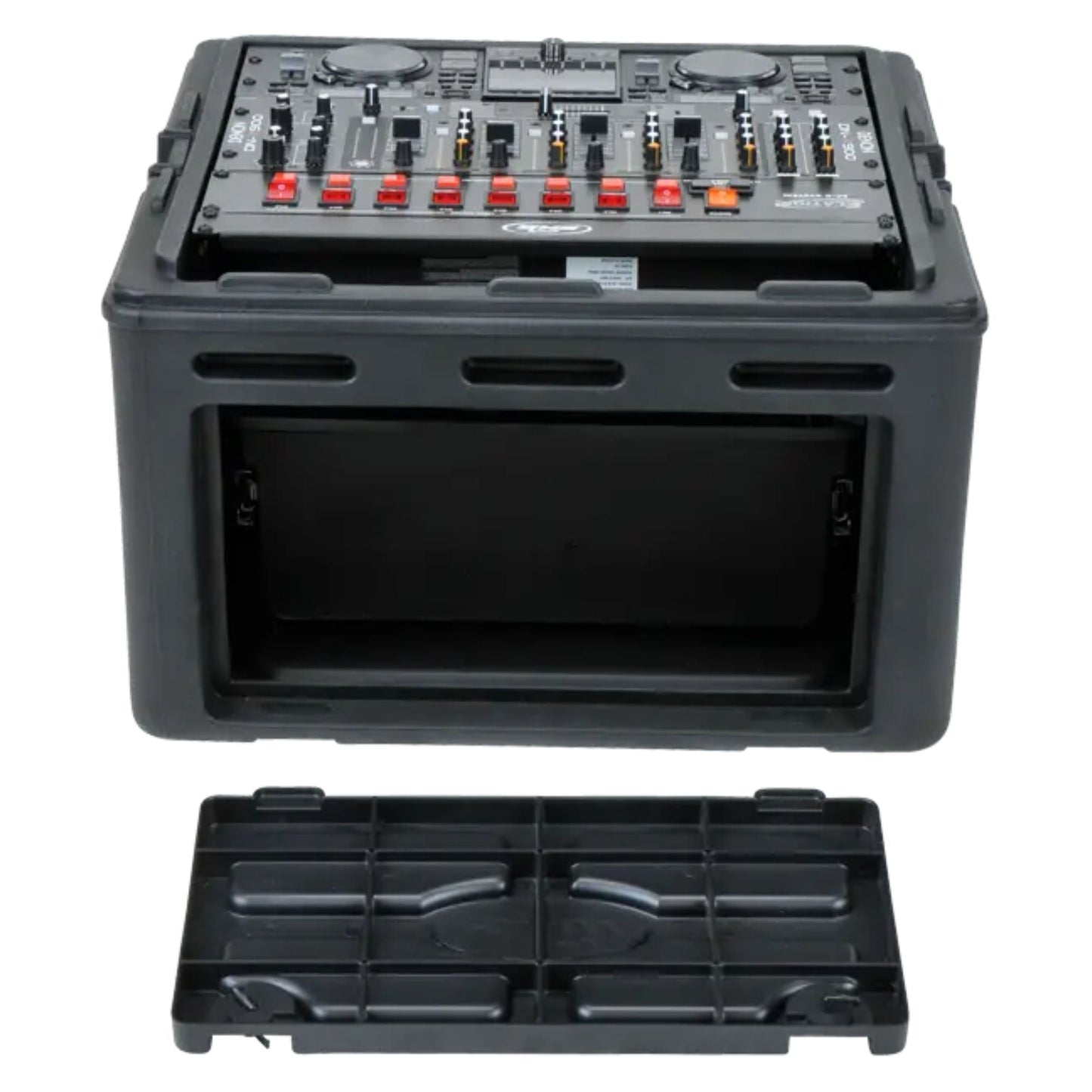 SKB Roto Rack/Mixer Console, 10U Slanted Rackmount on top, 4U Rackmount in Front - 422004