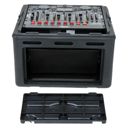 SKB Roto Rack/Mixer Console, 10U Slanted Rackmount on top, 4U Rackmount in Front - 422004