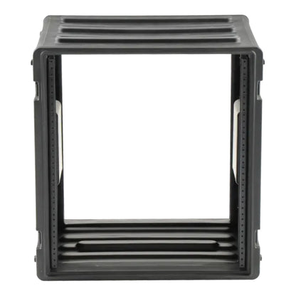 SKB 12U Roto Rack Case Polyethylene Gear Protector, Stackable, Waterproof, Black - 422016