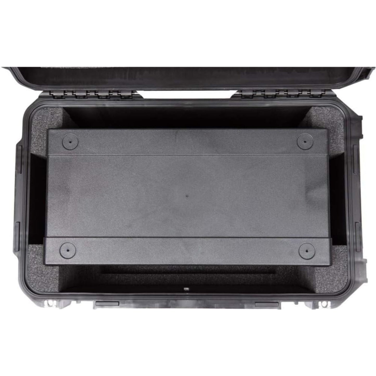 SKB iSeries 4U Shallow Fly Rack, Waterproof Polypropylene Hard Case, 9 Inch - 422017