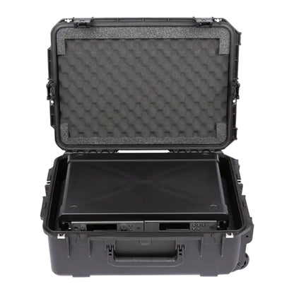 SKB 2U iSeries 13" Injection Molded Fly Rack with Built-In Wheels and Handle - 422018