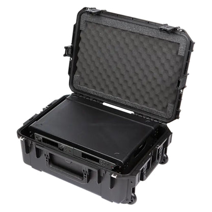 SKB 2U iSeries 13" Injection Molded Fly Rack with Built-In Wheels and Handle - 422018