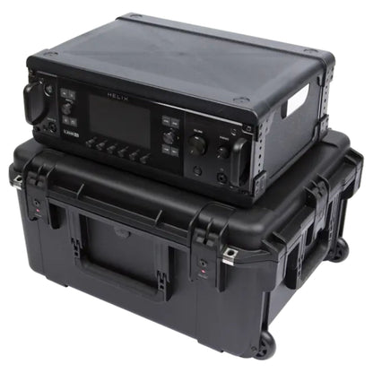 SKB 3U iSeries 13" Injection Molded Fly Rack with Built-In Wheels and Handle - 422020