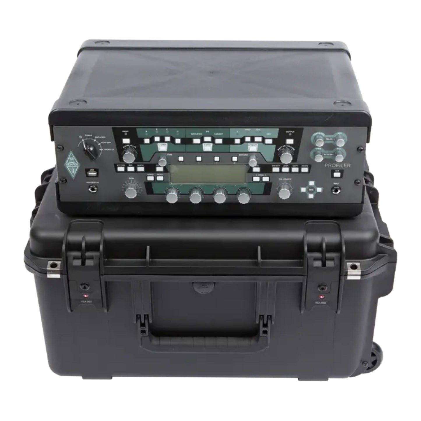SKB 3U iSeries 13" Injection Molded Fly Rack with Built-In Wheels and Handle - 422020