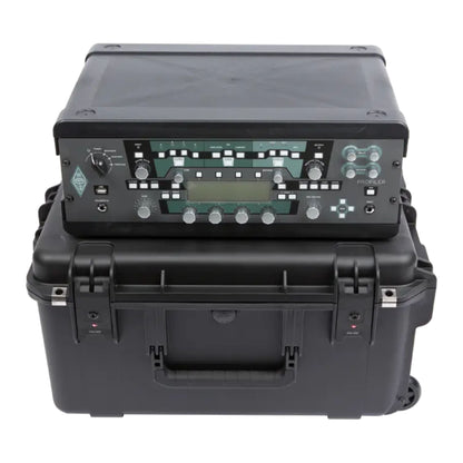 SKB 3U iSeries 13" Injection Molded Fly Rack with Built-In Wheels and Handle - 422020