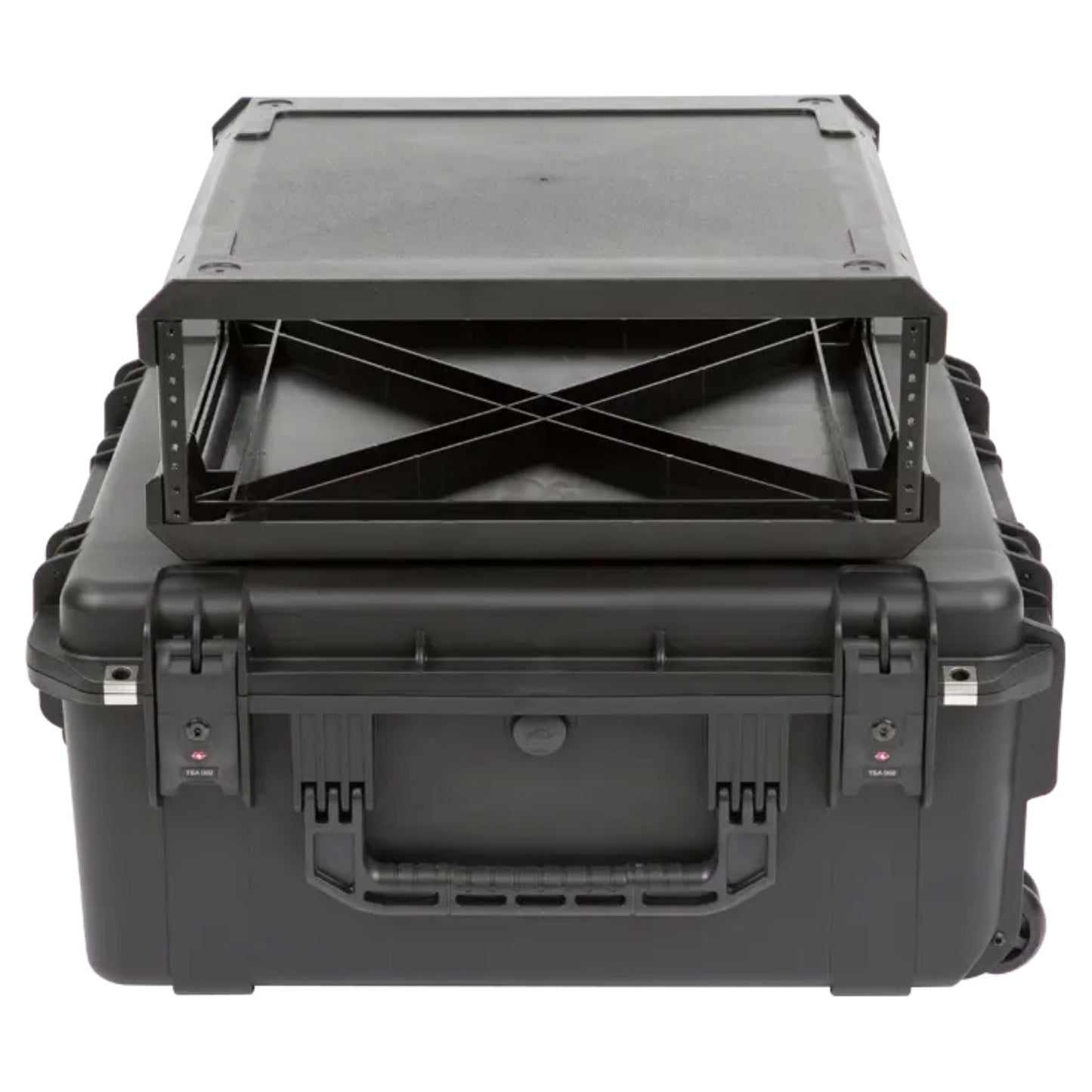 SKB iSeries 3U Fly Rack, Waterproof Polypropylene Hard Case for Storage, 20 Inch - 422021