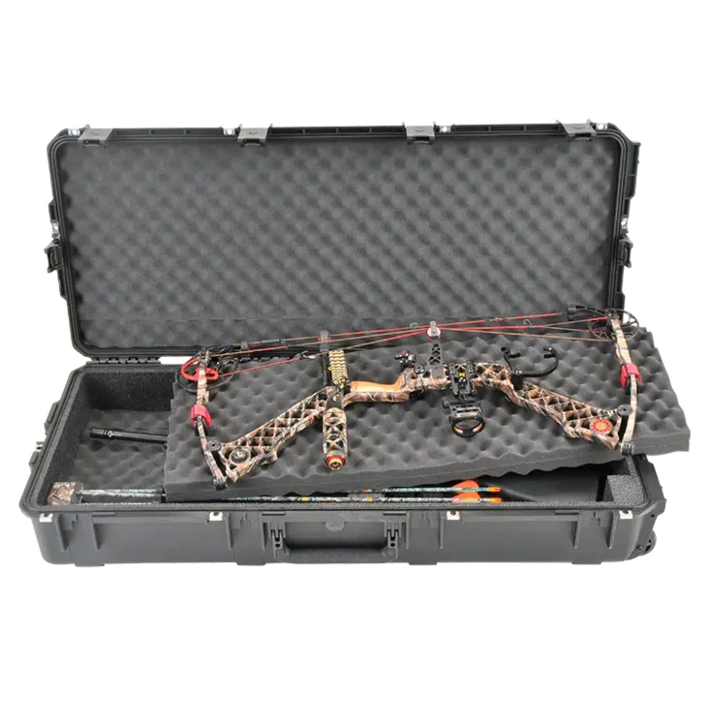 SKB Cases Waterproof Double Bow/Short Rifle Case Durable Protection, Desert Tan - 422023