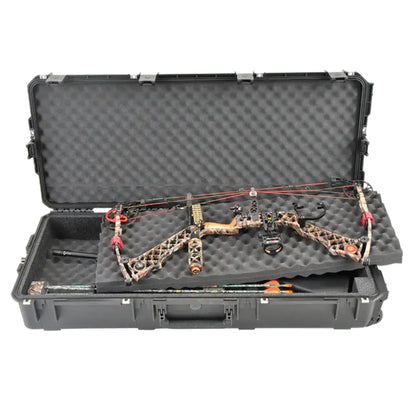 SKB Cases Waterproof Double Bow/Short Rifle Case Durable Protection, Desert Tan - 422023