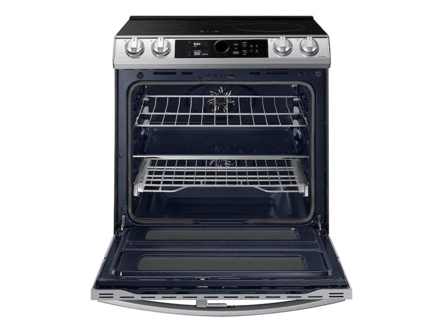 Samsung 6.3 cf Induction Slide-In w/ Flex Duo™, Smart Dial & Air Fry - NE63T8951SS-KT