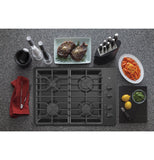 GE APPLIANCES JGP3030DLBB GE(R) 30" Built-In Gas Cooktop with Dishwasher-Safe Grates - JGP3030DLBB-KT
