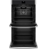 GE APPLIANCES JTD5000SVSS GE(R) 30" Smart Built-In Self-Clean Convection Double Wall Oven with No Preheat Air Fry - JTD5000SVSS-KT