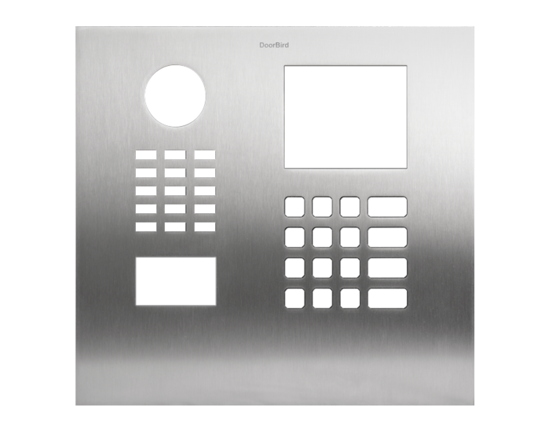DoorBird Front Panel for D21DKH in Stainless Steel V4A - 423866591