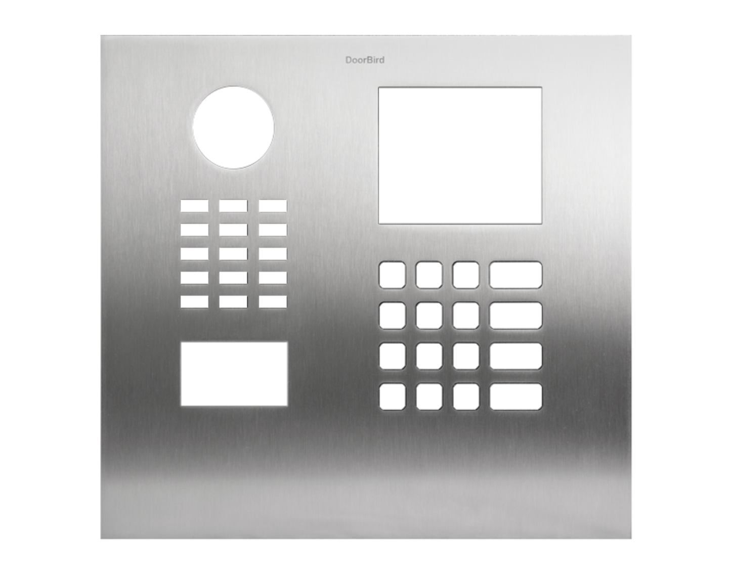 DoorBird Front Panel for D21DKH in Stainless Steel V4A - 423866591