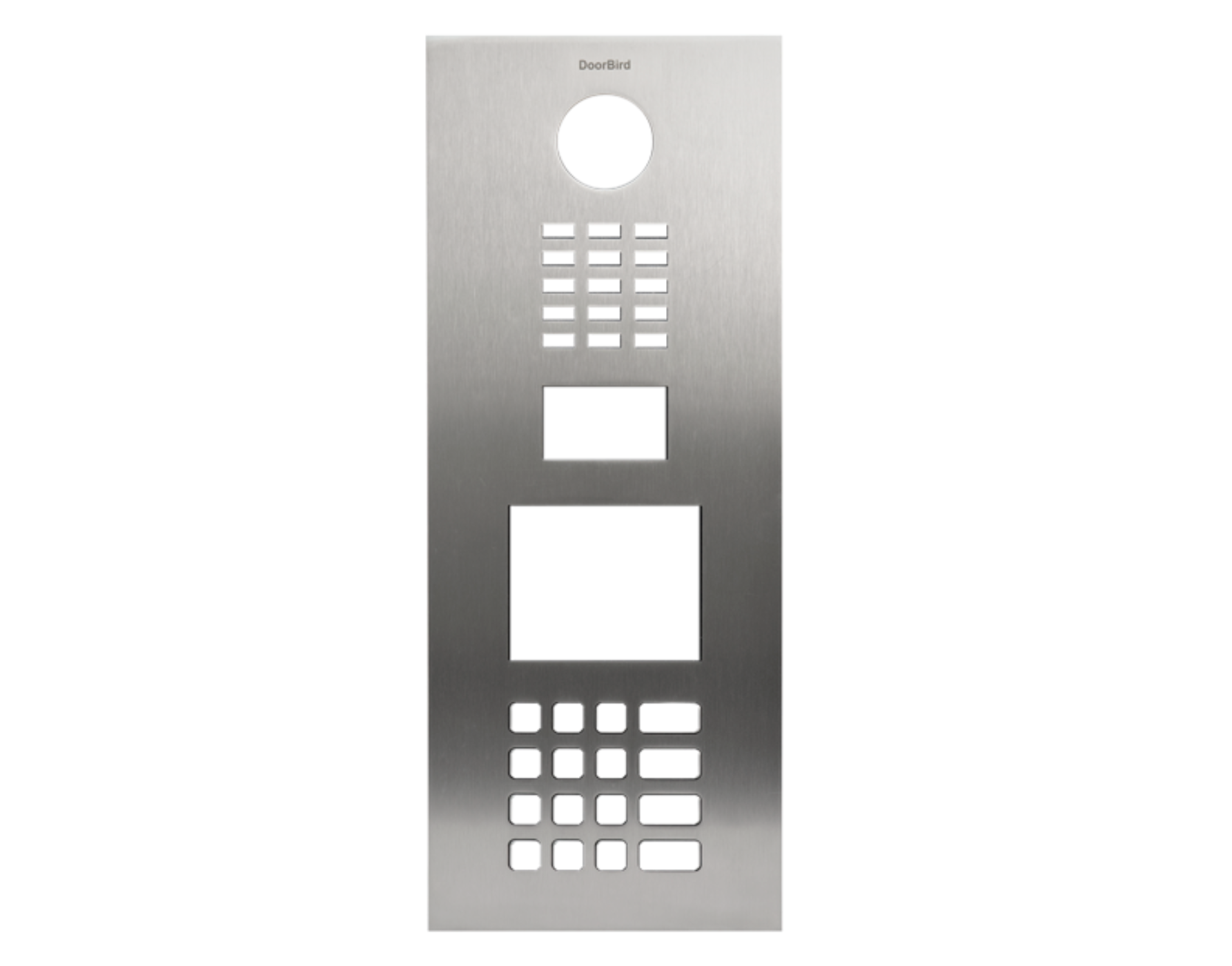 DoorBird Front Panel for D21DKV in Stainless Steel V2A - 423866638