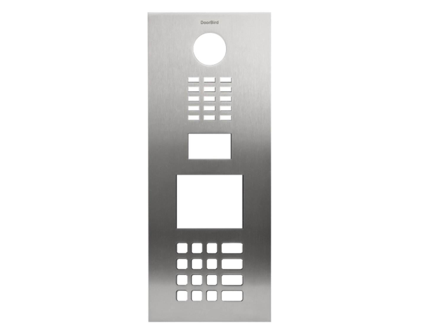 DoorBird Front Panel for D21DKV in Stainless Steel V2A - 423866638