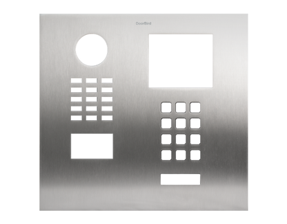 DoorBird Front Panel for D2101XKH in Stainless Steel V4A - 423866669
