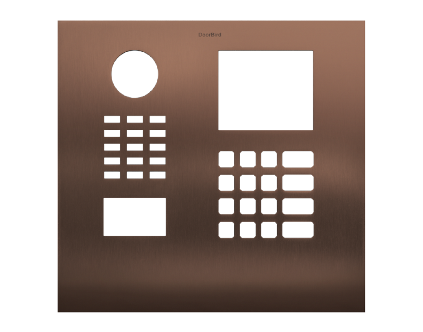 DoorBird Front Panel for D21DKH in Bronze - 423868182