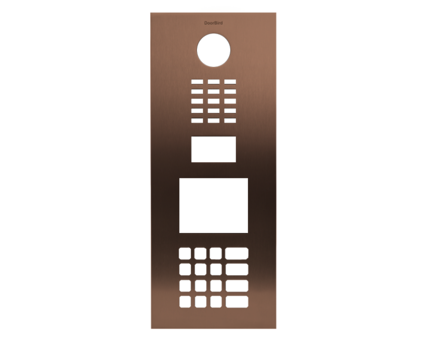 DoorBird Front Panel for D21DKV in Bronze - 423868250