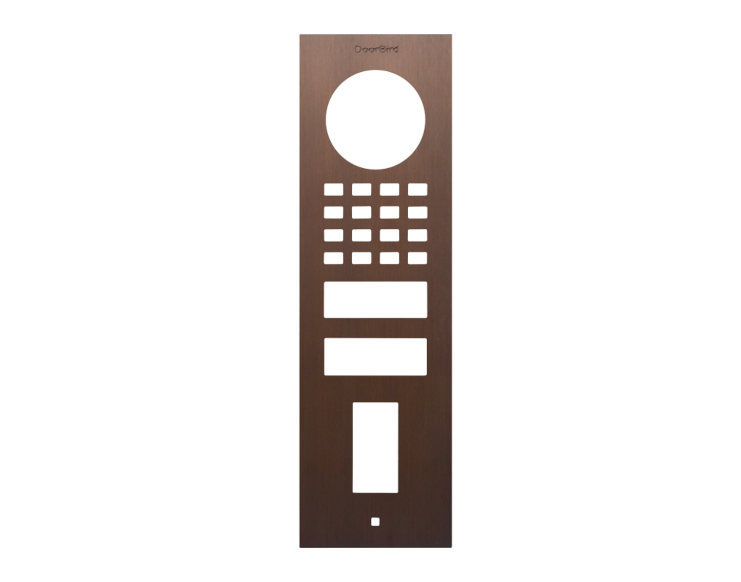 DoorBird Front Panel for D1101FV Fingerprint 50 Surface-Mount in Architectural Bronze - 423873681