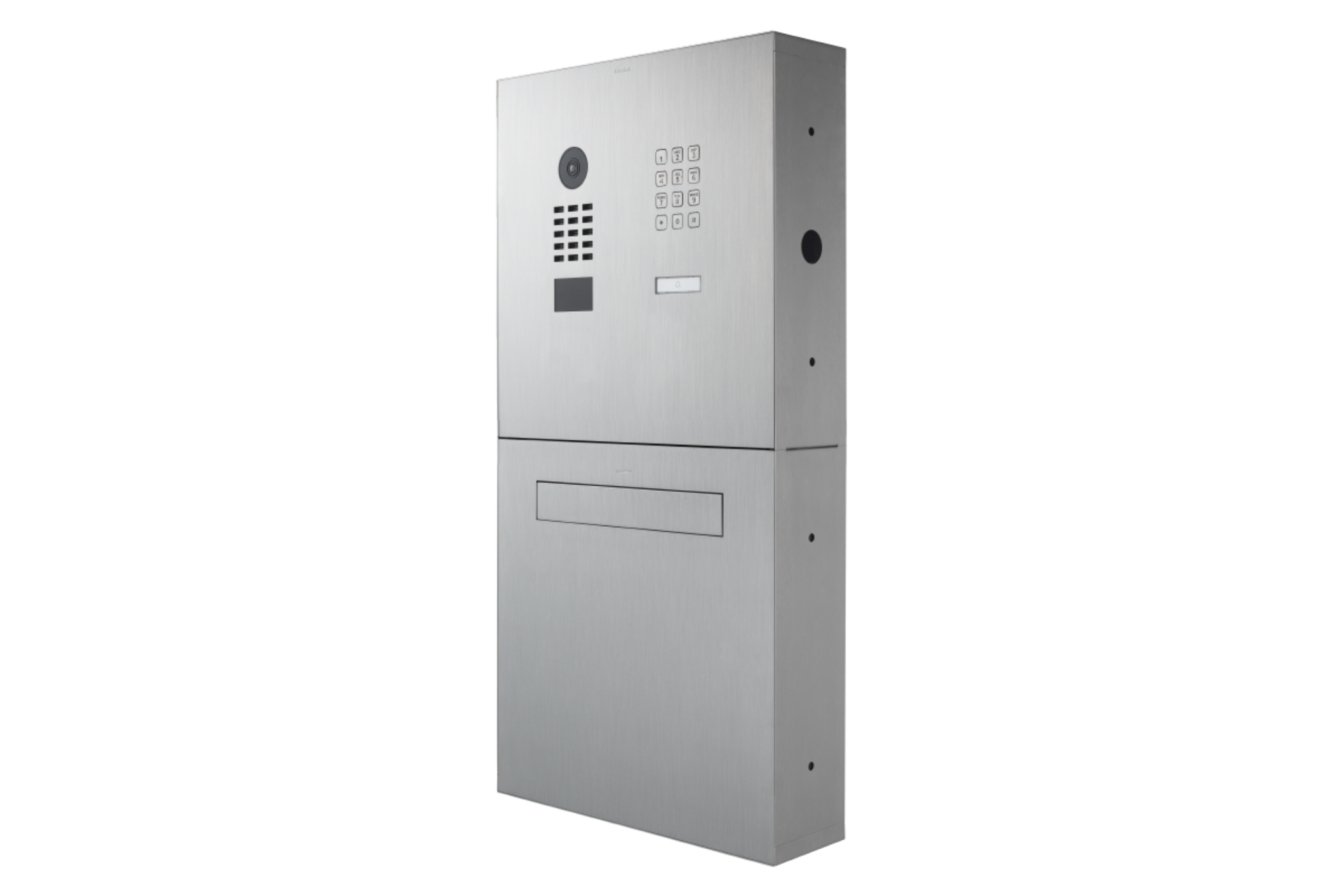DoorBird Fence Letterbox with D2101KH IP Video Door Station, 1 Keypad, 1 Call Button - 423900264