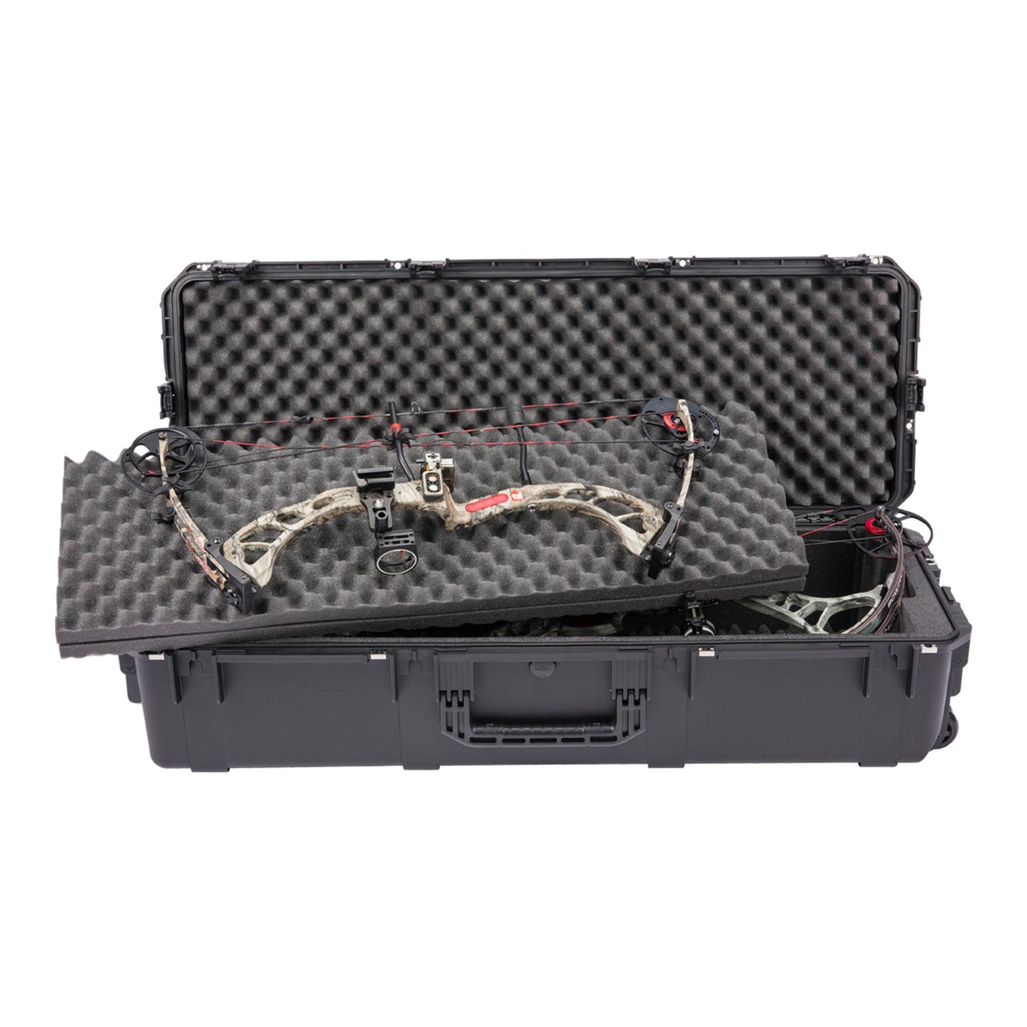 SKB Cases iSeries 3i-4414-10DB Large Double Bow Case with Hard Plastic Exterior - 429779