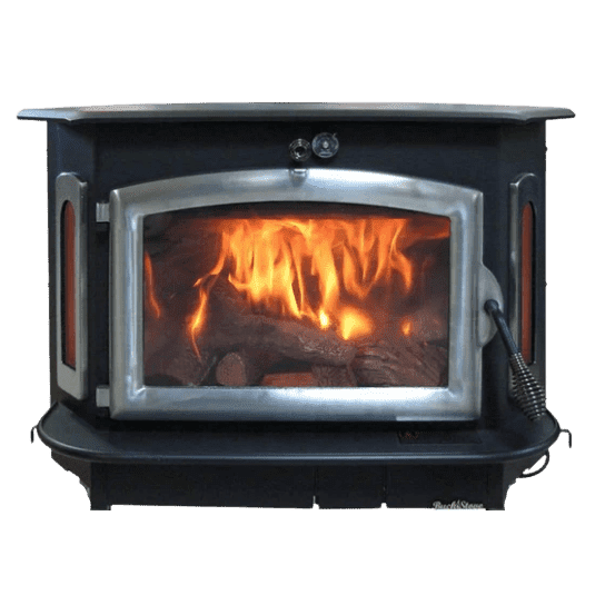 Buck Stove Model 91 3,200 sq. ft. Catalytic Wood Burning Stove with Door New - FP-91