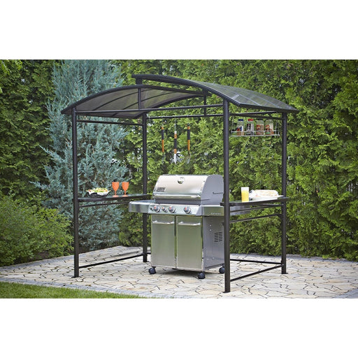 Gazebo Penguin Gazebo BBQ Grill 5 Ft. x 8 Ft. Dark Chocolate 436586