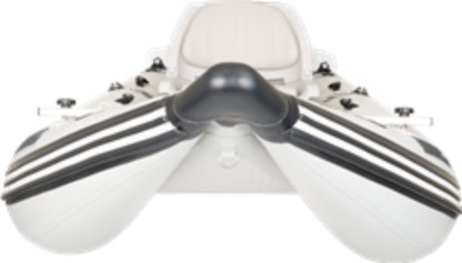Sea Eagle 437PSK_SW PaddleSki Inflatable Catamaran Boat 2 Person Swivel Seat Package New - 437PSK_SW
