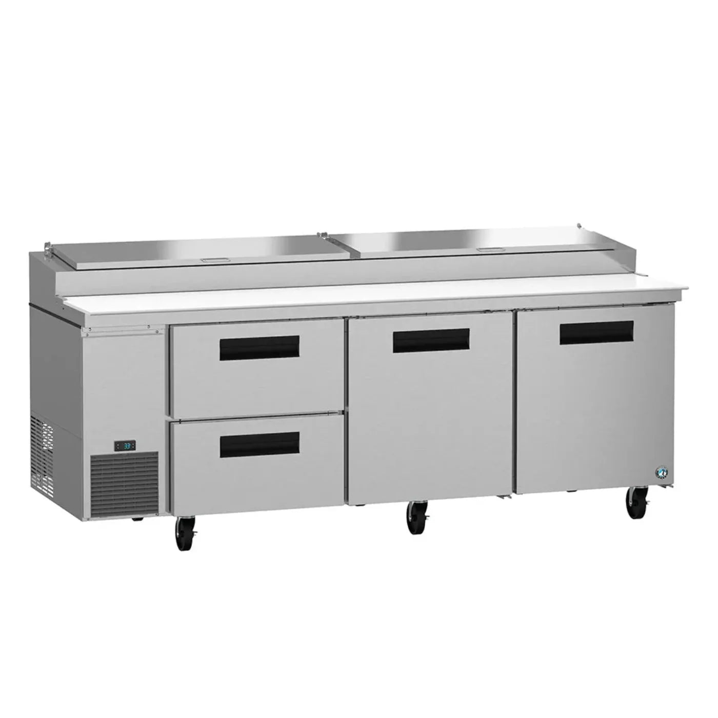 Hoshizaki 93" Wide 2 Drawer Pizza Prep Table - PR93A-D2