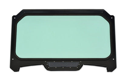 Moto Armor Polaris RZR XP 1000, Turbo Full Glass Windshield (2019+) - MA-RZ19-WS-GLS-BLK-C-Y