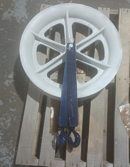 Current Tools  Right Angle Twin Yoke 24in. Diameter Sheave - Reconditioned - Current Tools 4424