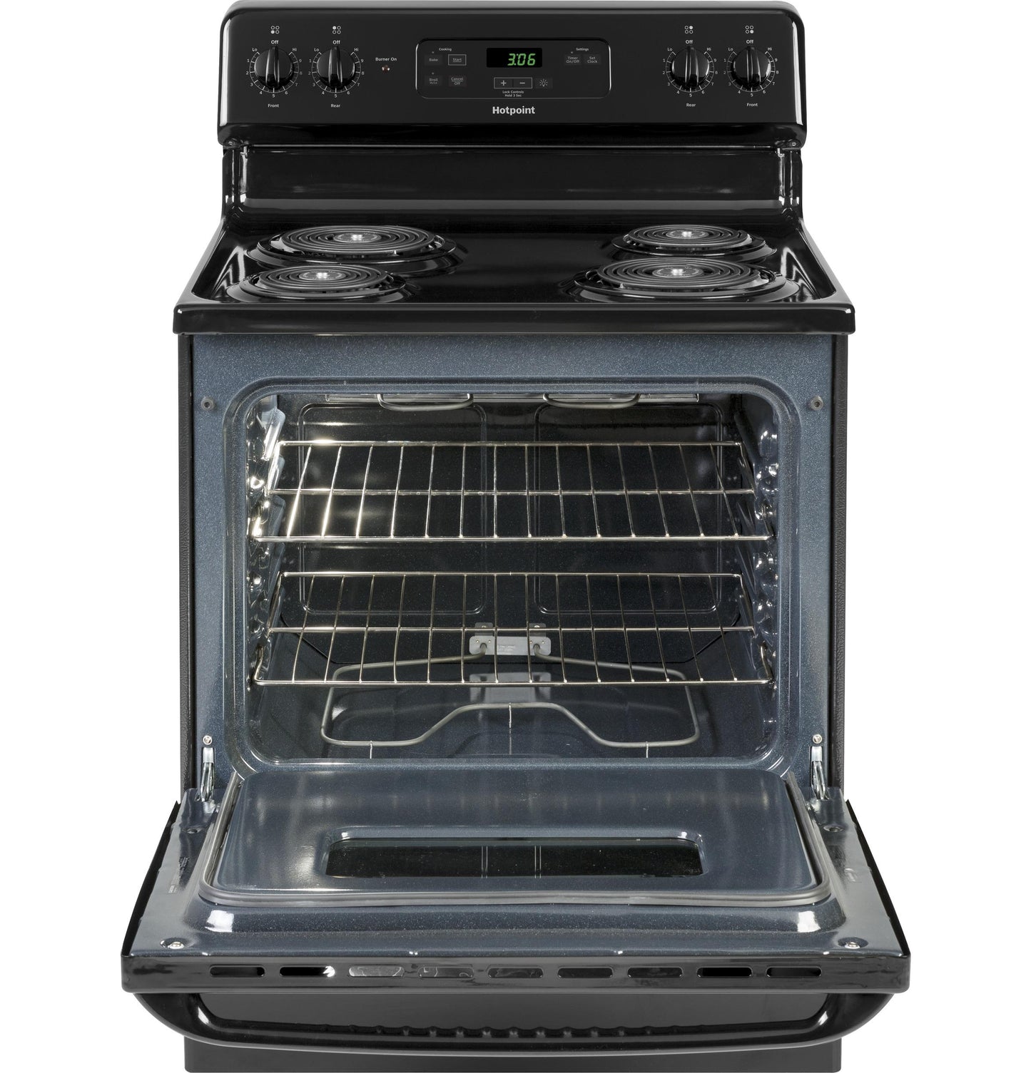 HOTPOINT 30" Free-Standing Standard Clean Electric Range - RBS360DMBB-KT
