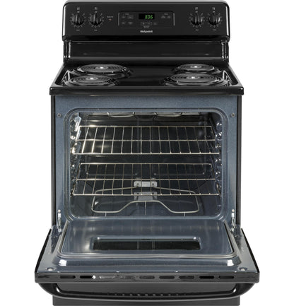 HOTPOINT 30" Free-Standing Standard Clean Electric Range - RBS360DMBB-KT
