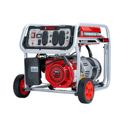 A-iPower SUA5000 4250W/5000W Gas Generator New