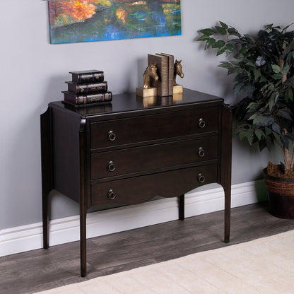 Butler Specialty Company Wilshire 3 Drawer Chest, Dark Brown  - 4469117
