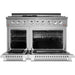 NXR 48 in. 7.2 cu.ft. Pro-Style Natural Gas Range with Convection Oven in Stainless Steel, - SC4811