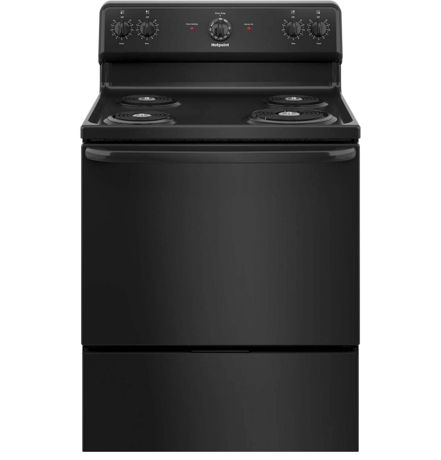 HOTPOINT RBS160DMBB Hotpoint 30" Free-Standing Electric Range -RBS160DMBB-KT