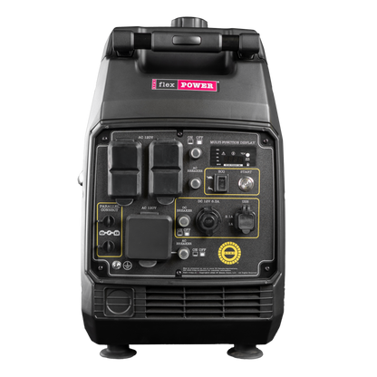 RVMP Flex Power 4500ies | 4500 Watt Silent Inverter Portable Generator with Easy Start But - 220471ton