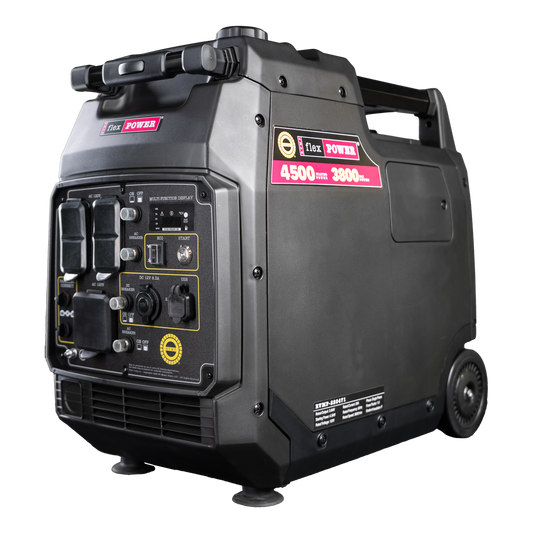 RVMP Flex Power 4500ies | 4500 Watt Silent Inverter Portable Generator with Easy Start But - 220471ton