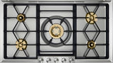 Gaggenau 36" Natural Gas 5 Sealed Burners 200 Series Gas Cooktop VG295250CA