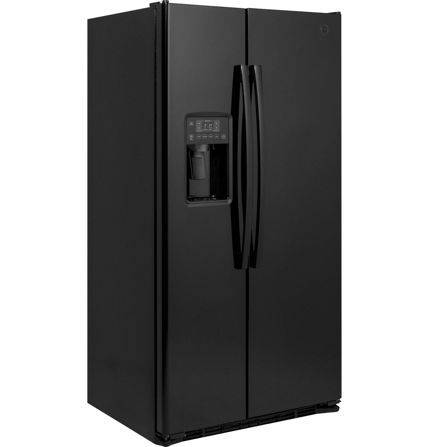GE APPLIANCES GZS22DGJBB GE® 21.9 Cu. Ft. Counter-Depth Side-By-Side Refrigerator - GZS22DGJBB-KT