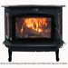 Buck Stove Model 91 3,200 sq. ft. Catalytic Wood Burning Stove with Door New - FP-91