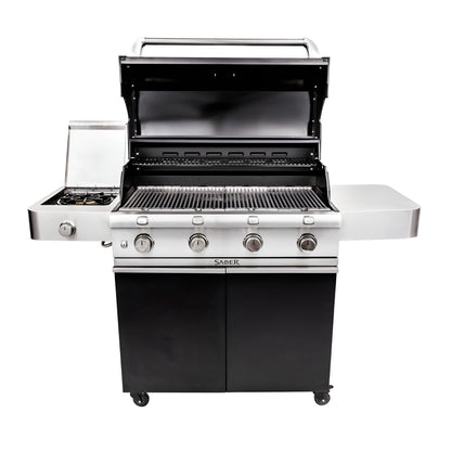Saber Grills 670 Series 4-Burner Cart Grill (LP) - R67CC1117